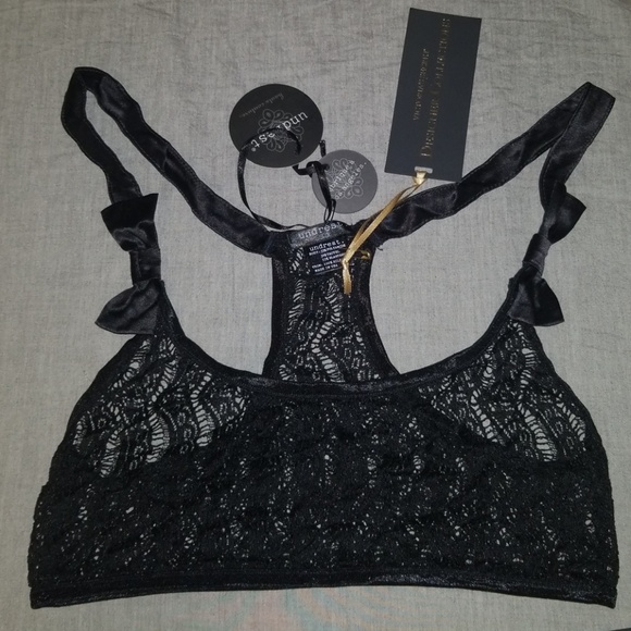 NWT Lace and Silk Bralette and Panty Set - Picture 2 of 8
